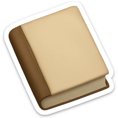 Beige book sticker