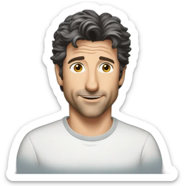 Patrick Dempsey sticker