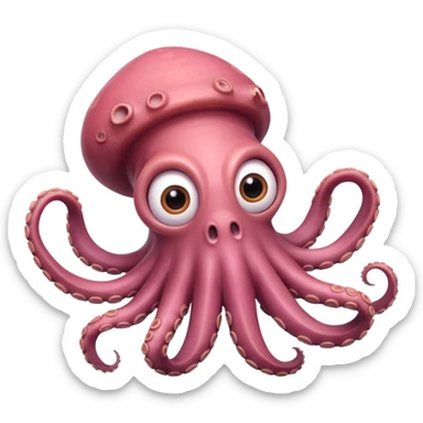 young pink flapjack octopus from Disney Pixar's animated film Finding Nemo sticker