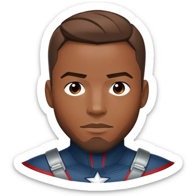 Sam Wilson from avenger sticker