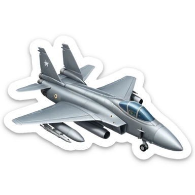 Air Force fighter plane emoji sticker