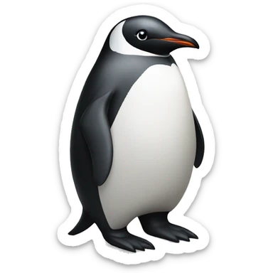 penguin and penguin sticker