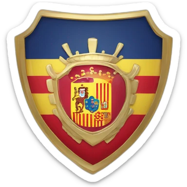 escudo seleccion española sticker