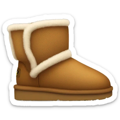 uggs with fur sticker