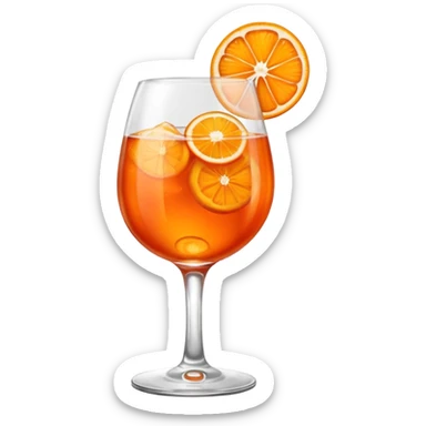 Aperol spritz sticker