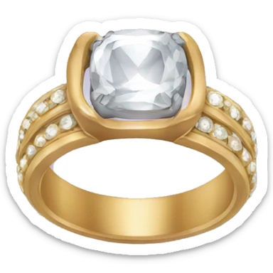 Wedding ring sticker