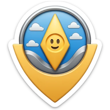 Maps pin normal without any picture sticker