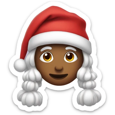 Cute Xmas present sticker