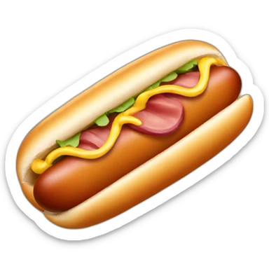 Hot Dog Dog sticker