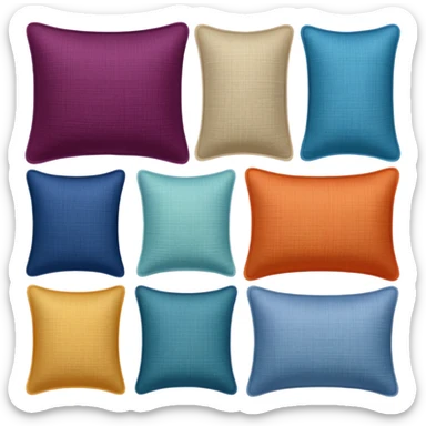 several textile samples  sticker