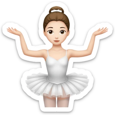 Bailarina de ballet sticker