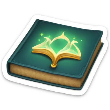 magic book sticker