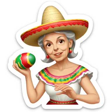 Meraca Musician sticker