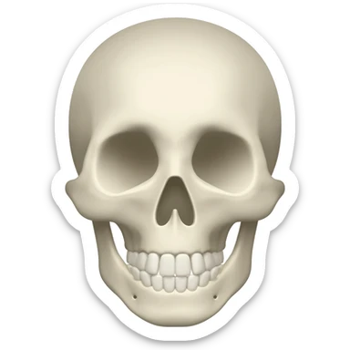 skeleton sticker