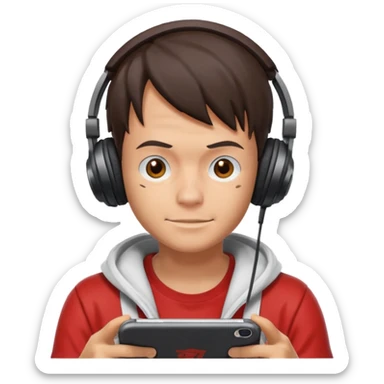 luffy qui joue à fortnite sticker