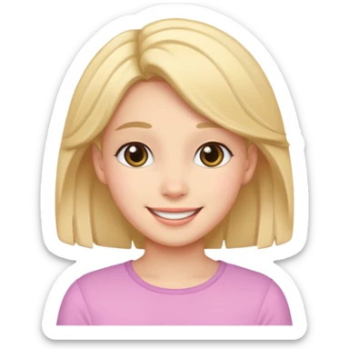 cute femboy with a smile sticker