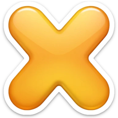 emoji-style glossy size icon with bold rounded letters “XS”, smooth gradients, soft highlights, minimal shading, clean shiny 3D look, no background, high-quality emoji aesthetic sticker