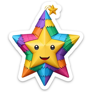 Piñata mexicana sticker