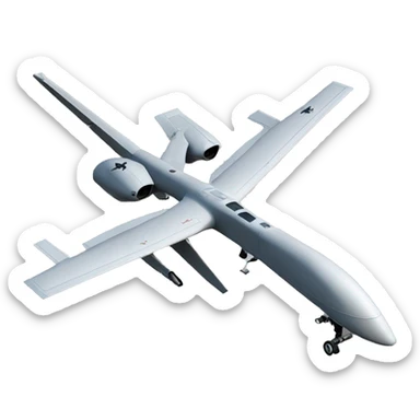 MQ9 Reaper Drone sticker