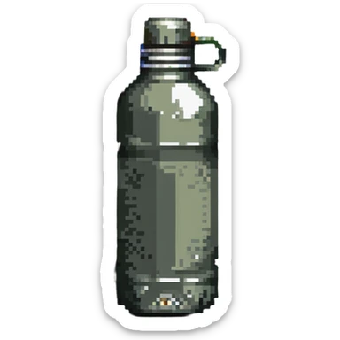 hiking canteen water bottle sticker