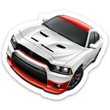dodge charger srt sticker