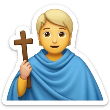 maak een emoji met een persoon emoji in het midden en dan een kruis of een vinkje in de handen van deze persoon sticker