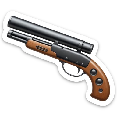  Shot gun sticker