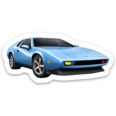 Super car sticker