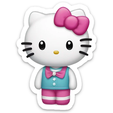 Hello kitty sticker
