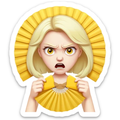 Fanny from BFDI sticker