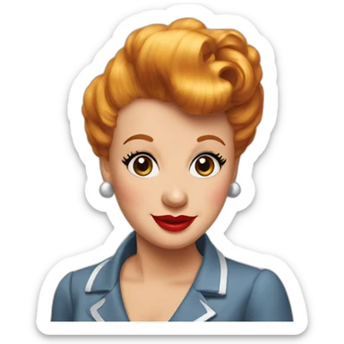 i love lucy sticker