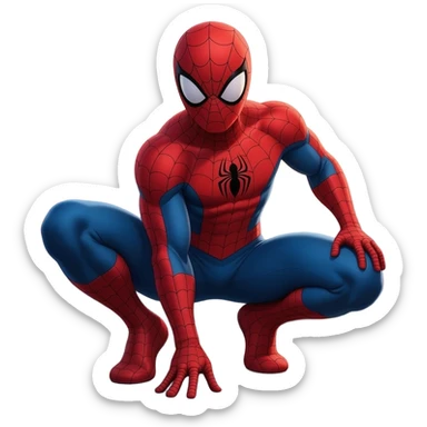 Spider man sticker