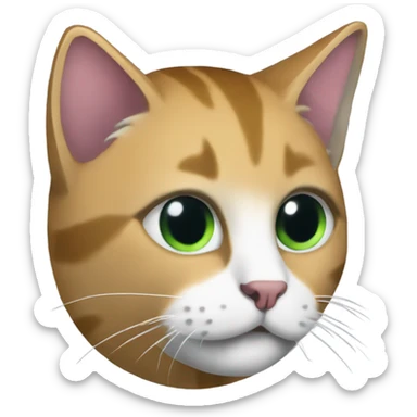Create me a Crypto Logo based on a cat sticker