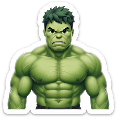 Hulk with a Hellstar fit sticker