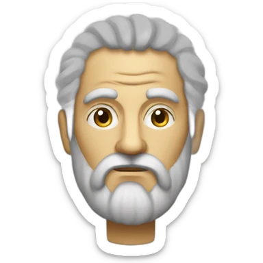 stoic philosopher sticker