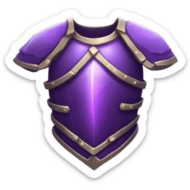 amethyst torso armor sticker