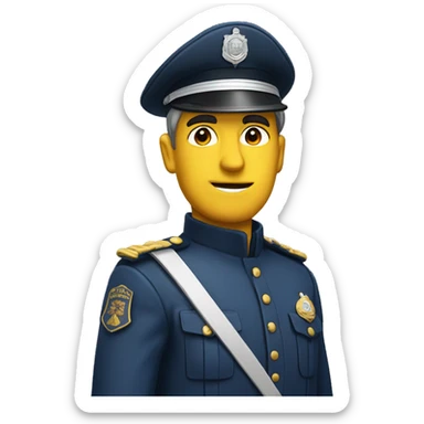 gendarme sticker