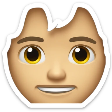 Anakin Skywalker dark side face emoji sticker