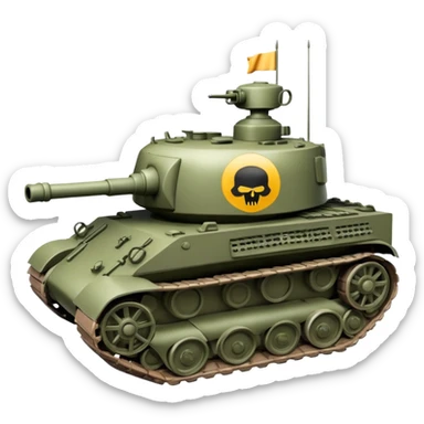 tanque de guerra  sticker