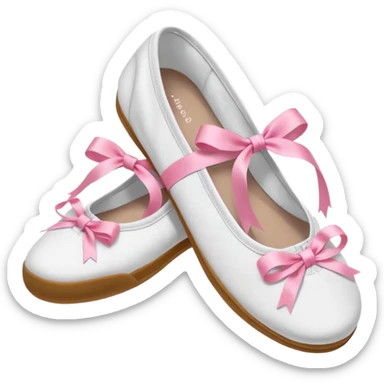 Ballet sneaker flats  sticker