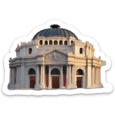 Palacio de bellas artes sticker