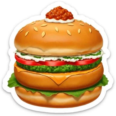 VADA PAW INDIAN FOOD FROM BOMBAY sticker