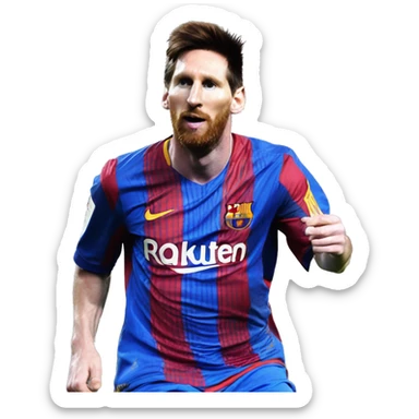 Messi Messi Ankara Messi Messi Ankara Messi gooooooal sticker