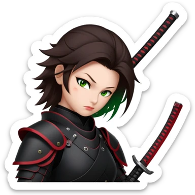 Shadow Samurai sticker