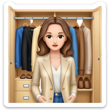 leighton meester best quality closet sticker