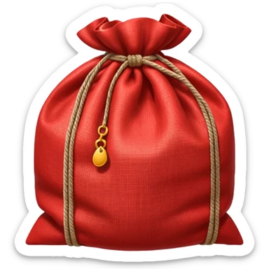 red sack sticker