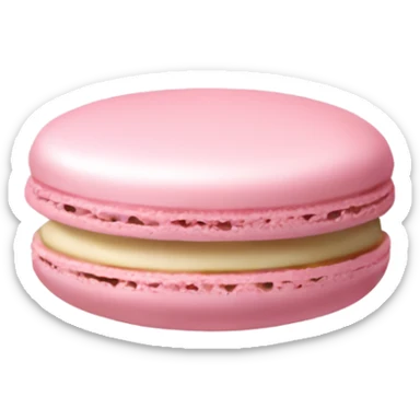 Light pink macaron sticker
