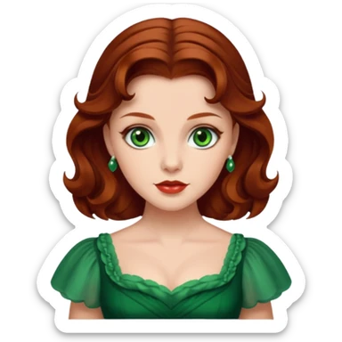 Scarlett O'Hara sticker