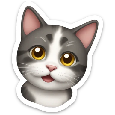 cute cat sticker