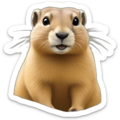 prarie dog sticker
